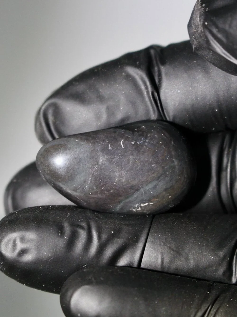 6.9g Old Stock Rainbow Obsidian Polished Davis Creek California Rare Stone